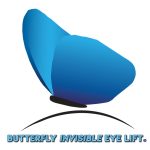 Butterfly Invisible Eye Lift Logo